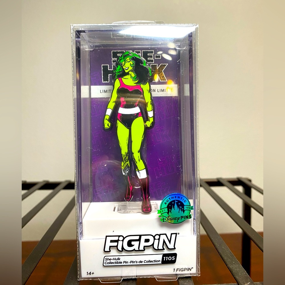 Disney Parks FiGPiN She-Hulk Collectible Pin Marvel Limited Release #1005 NEW